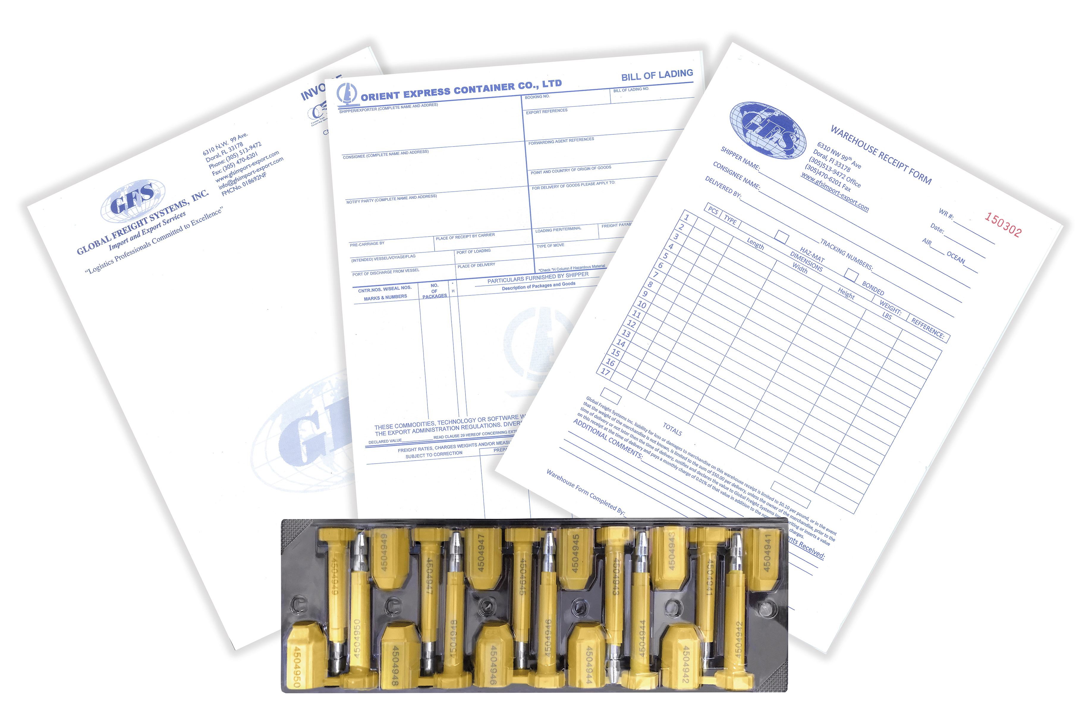 FOR YOUR OCEAN FREIGHT